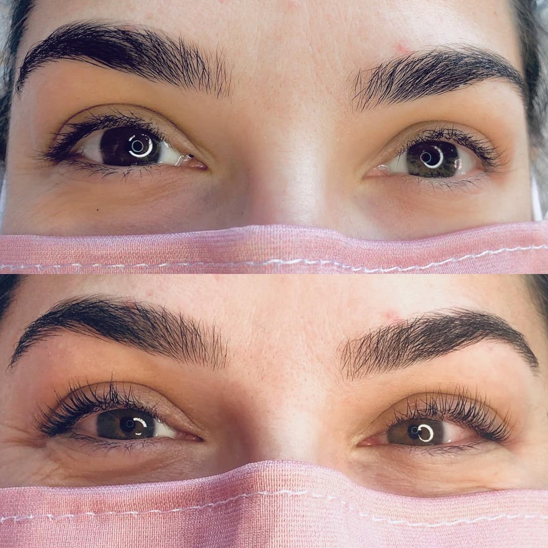 Lash Volume Lift avant/après